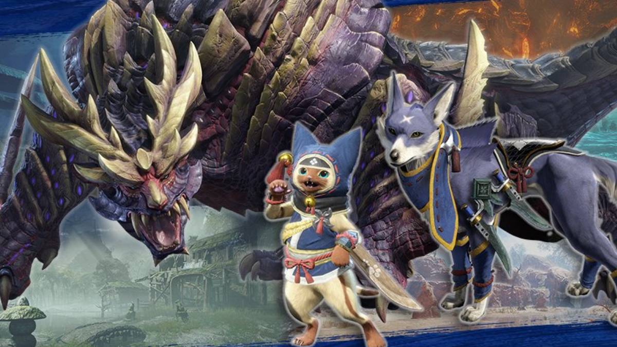 monster hunter rise super smash bros ultimate spirit event magnamalo palico palamute