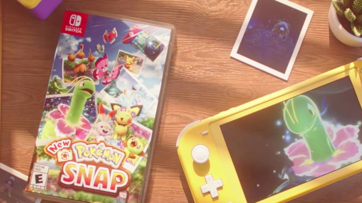 new pokemon snap game box and switch lite