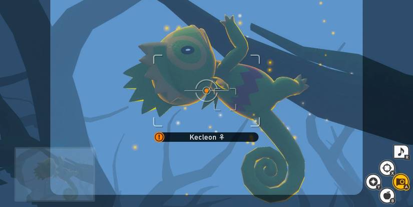 A Kecleon in New Pokemon Snap