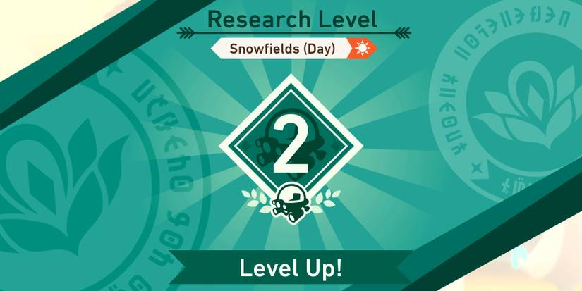 Increasing a stage's research level in New Pokemon Snap