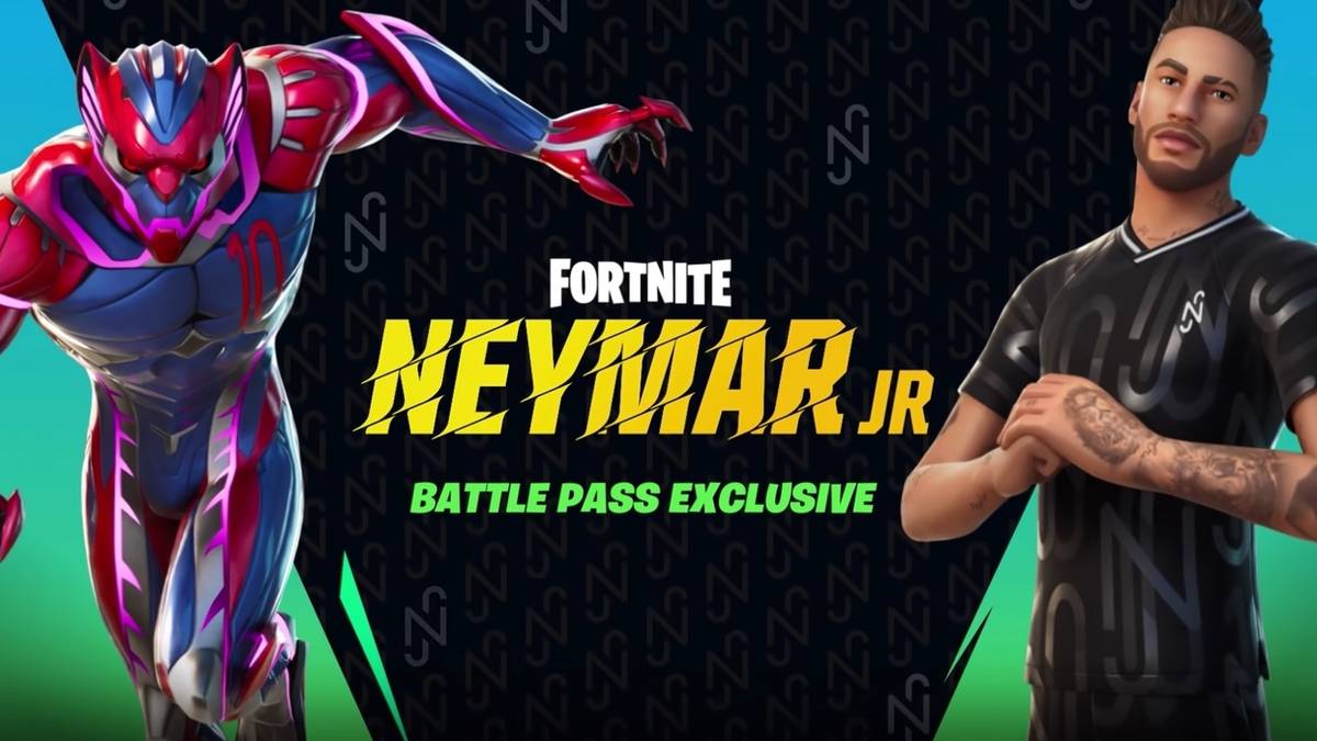 neymar jr fortnite skin
