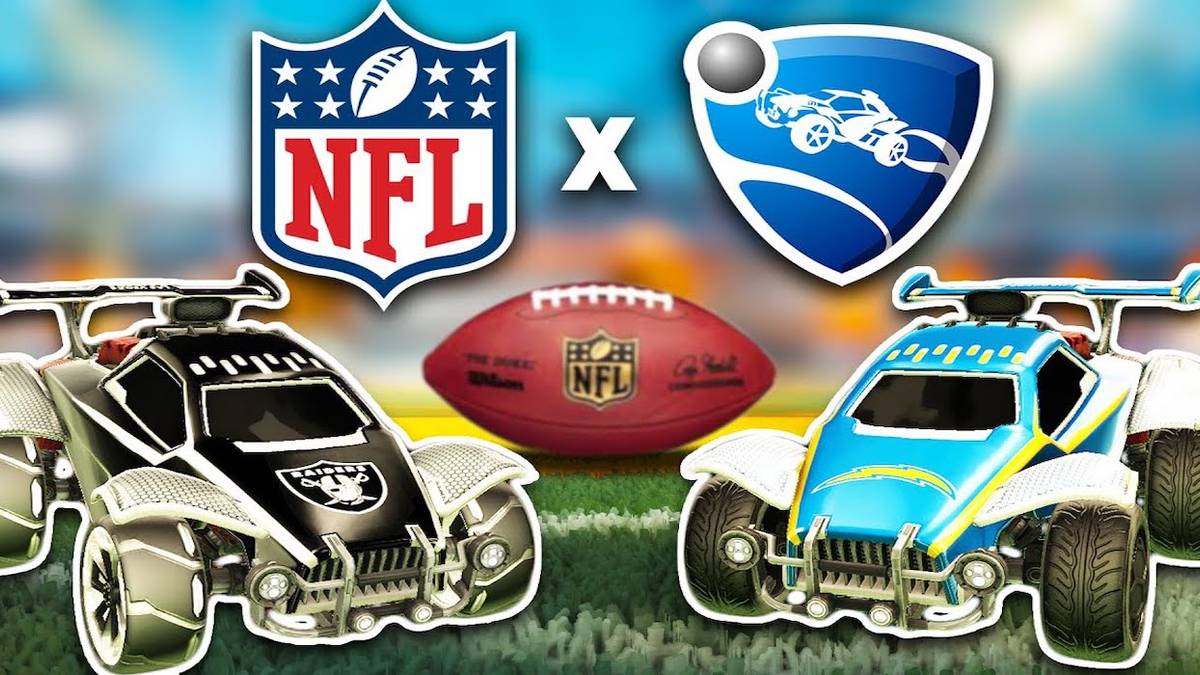 nfl rocket league and logos