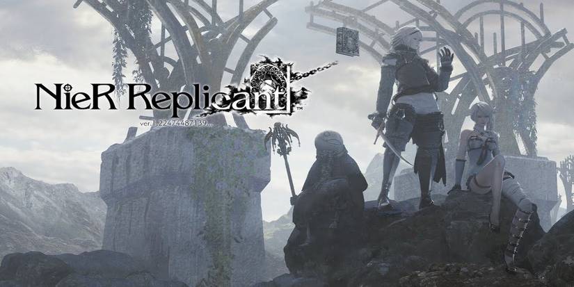 nier replicant key art