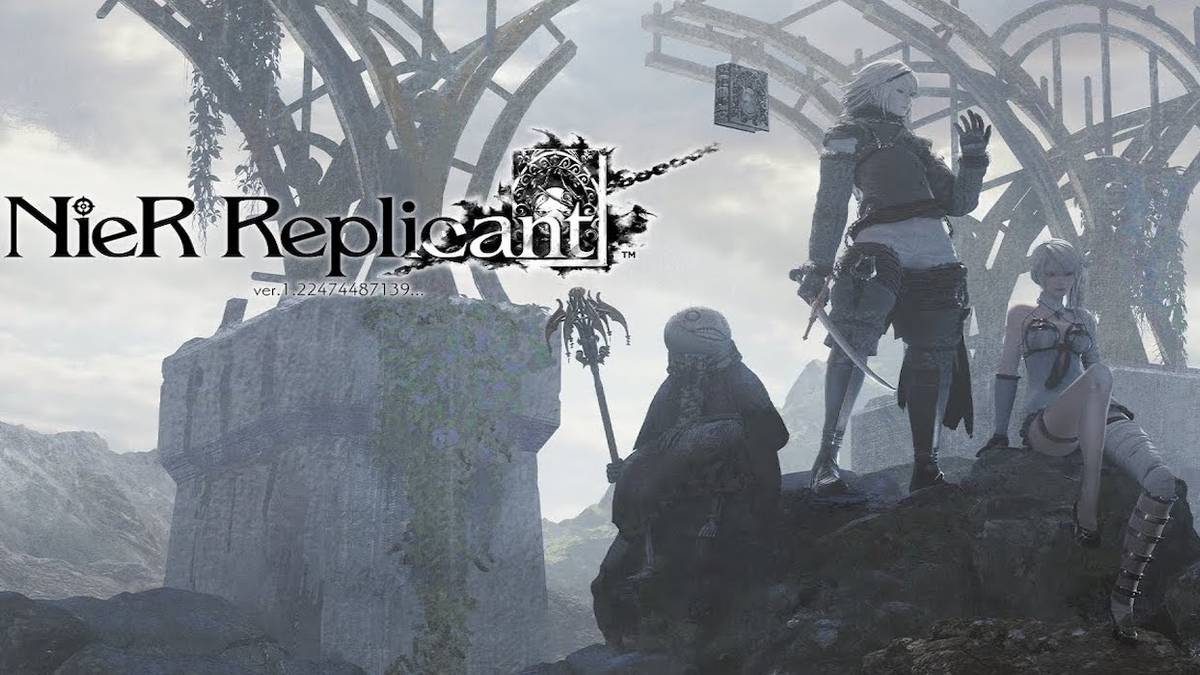nier replicant key art