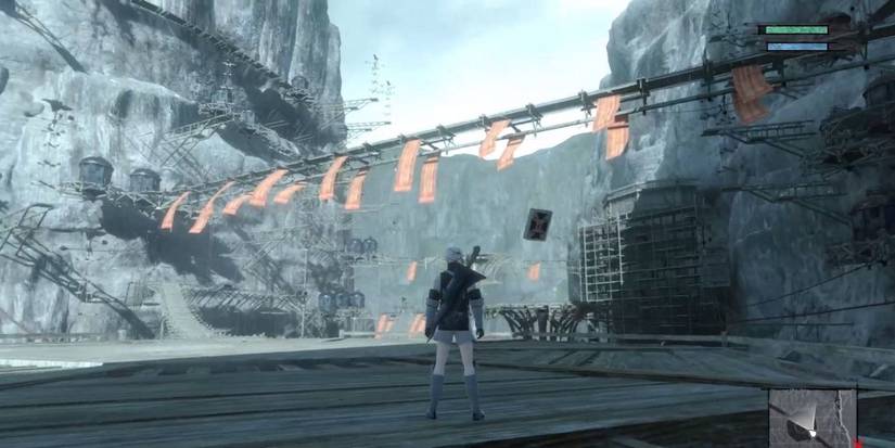 nier replicant the aerie gameplay