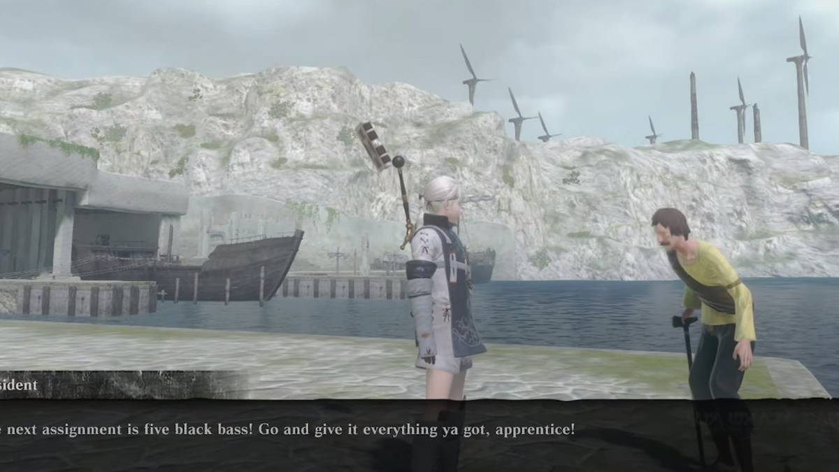 nier replicant black bass