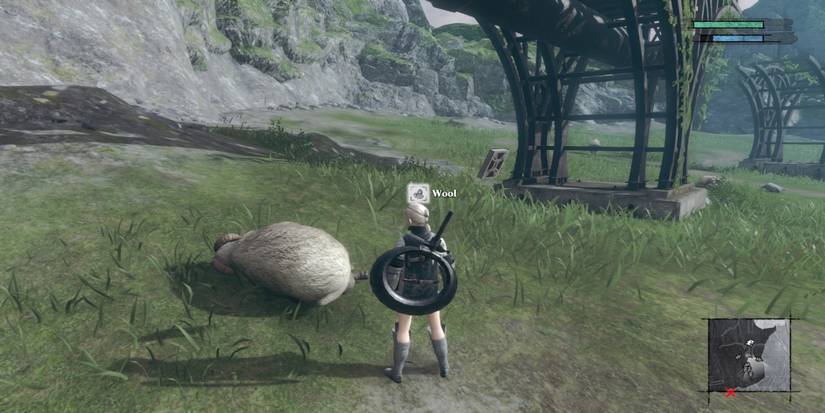 nier replicant wool sheep