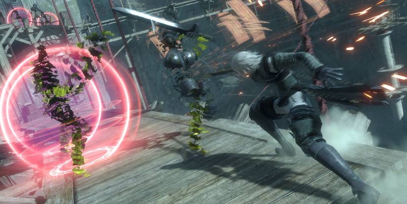 nier replicant gameplay