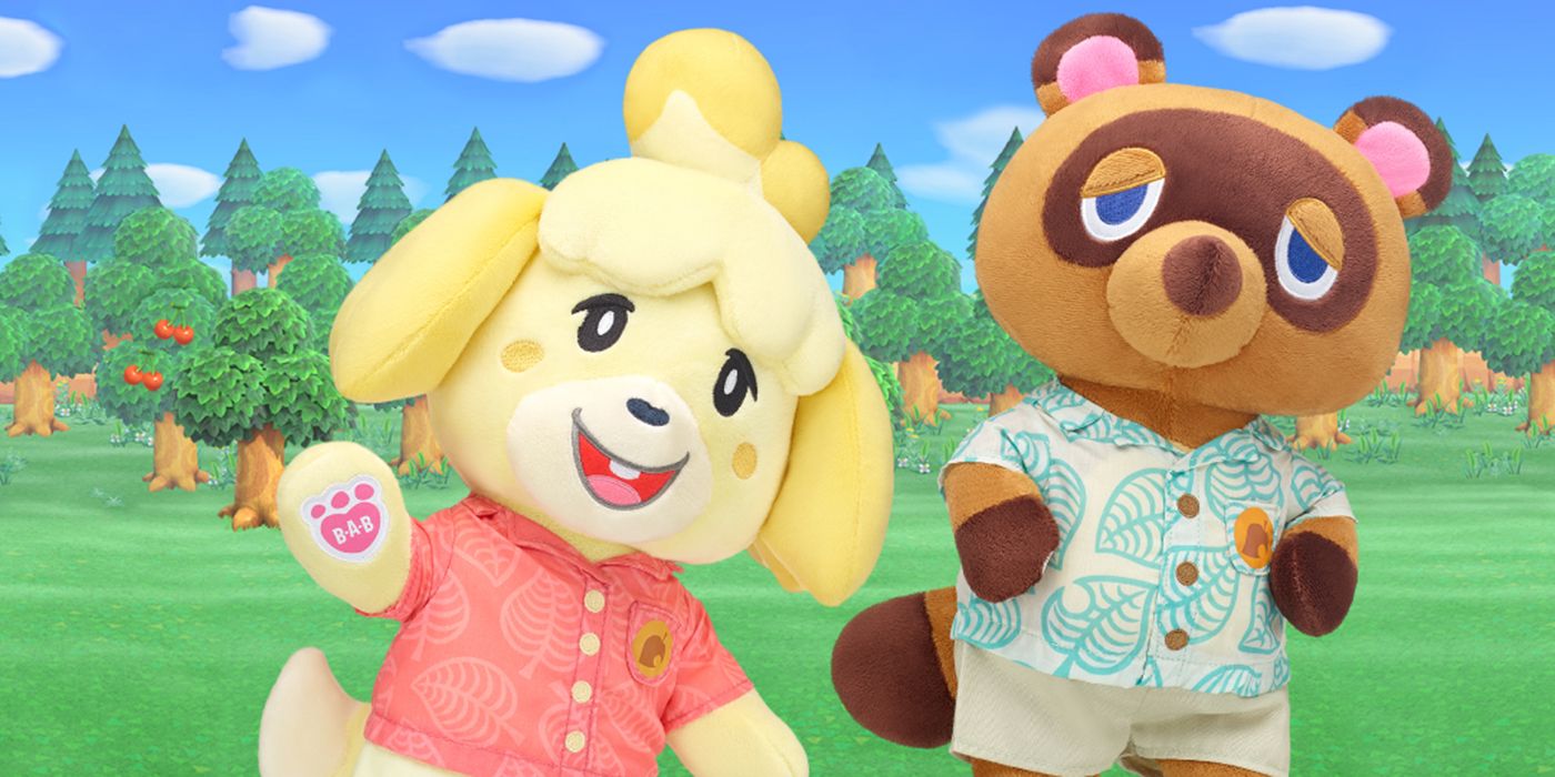 Build-A-Bear Animal Crossing plushies