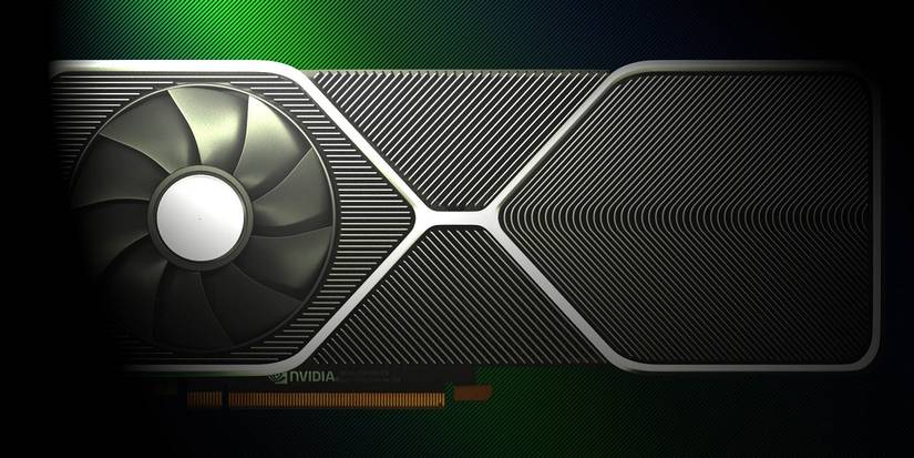 Photo of the Nvidia RTX 3080 graphics card.