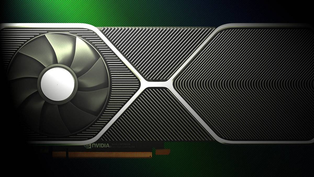 Photo of the Nvidia RTX 3080 graphics card.