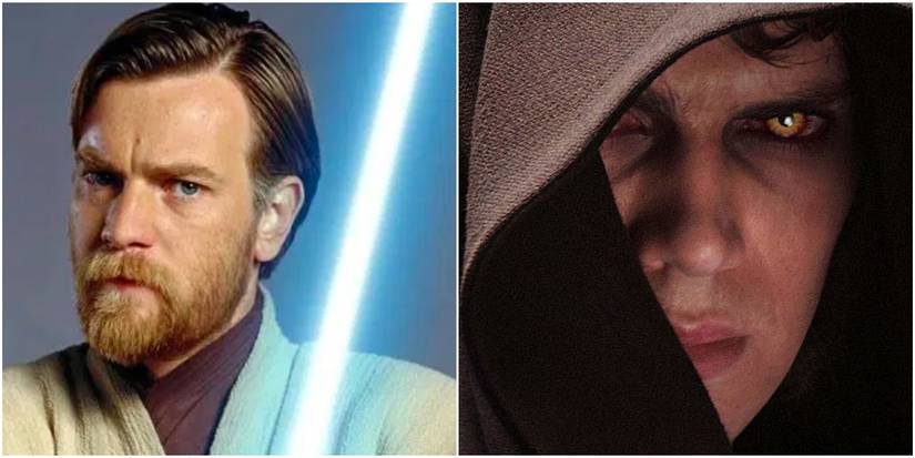 Obi-Wan Kenobi and Anakin Skywalker