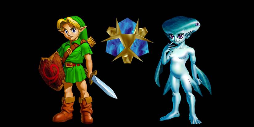 ocarina of time link ruto zora sapphire