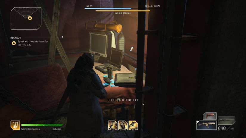 Outriders Rift Town Journal Entry Locations