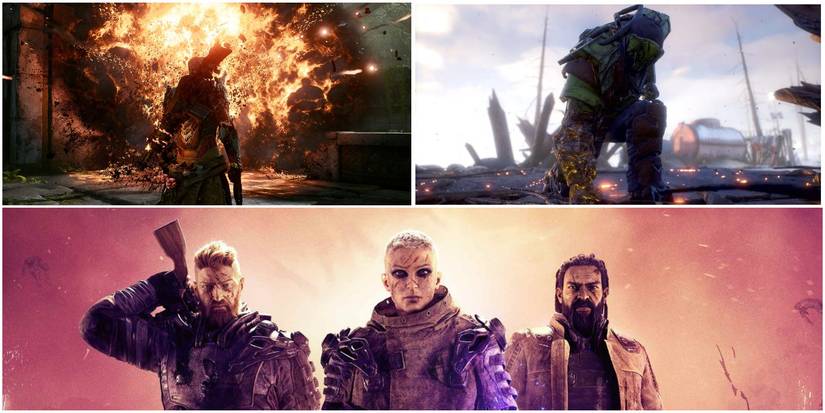 Screenshots from Outriders