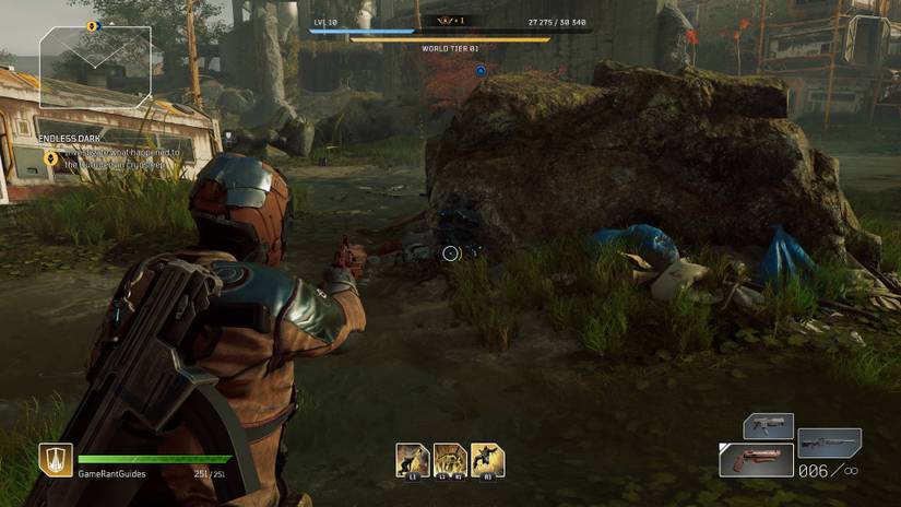 Outriders First City Iron Ore Node Boglands