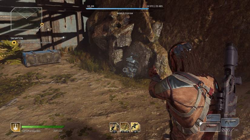 Outriders First City Iron Ore Node Outskirts