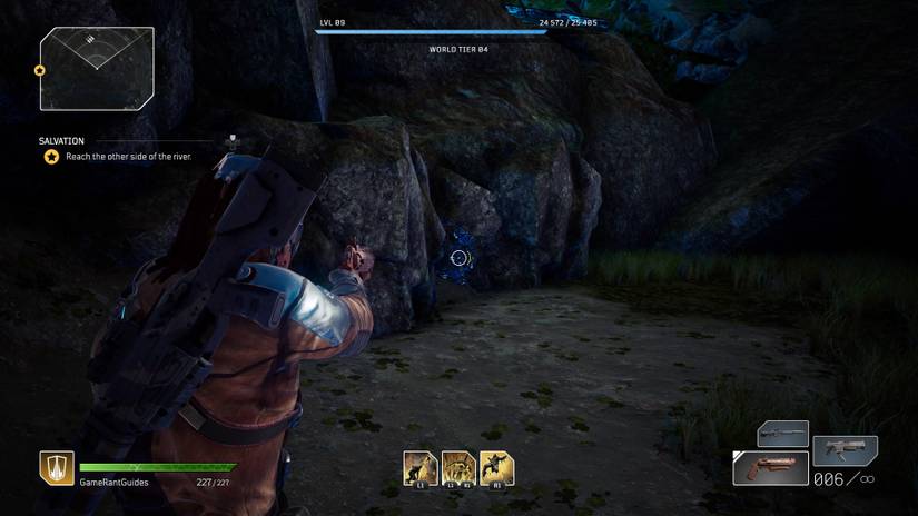 Outriders First City Iron Ore Node Anomaly Hilltop