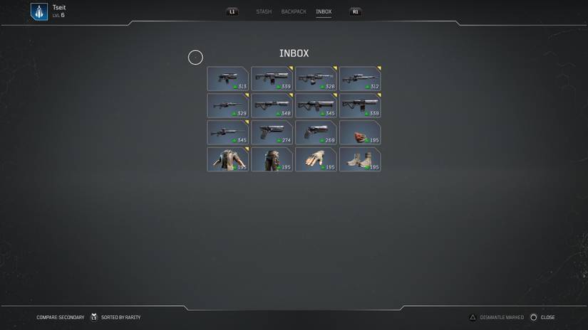 Outriders Hell's Rangers Weapons and Armor