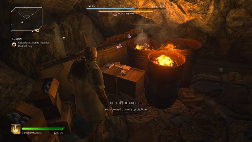 Outriders Rift Town Journal Entry Locations