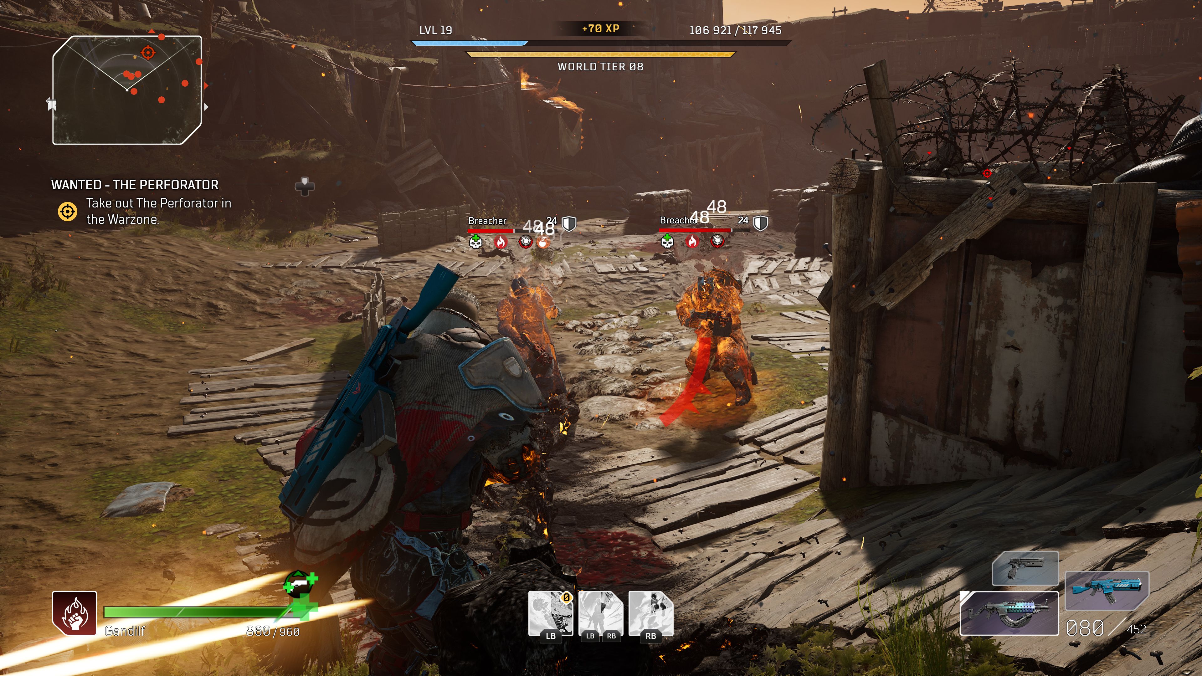 Outriders Status Power Explained