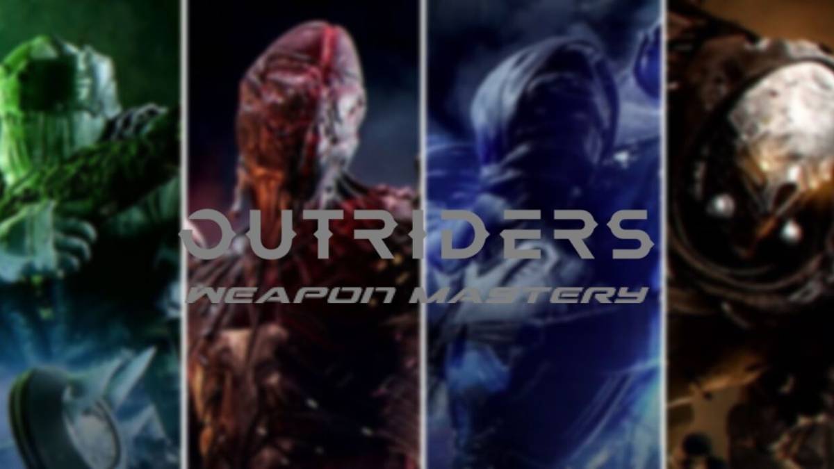 Outriders how to specialize weapon drops