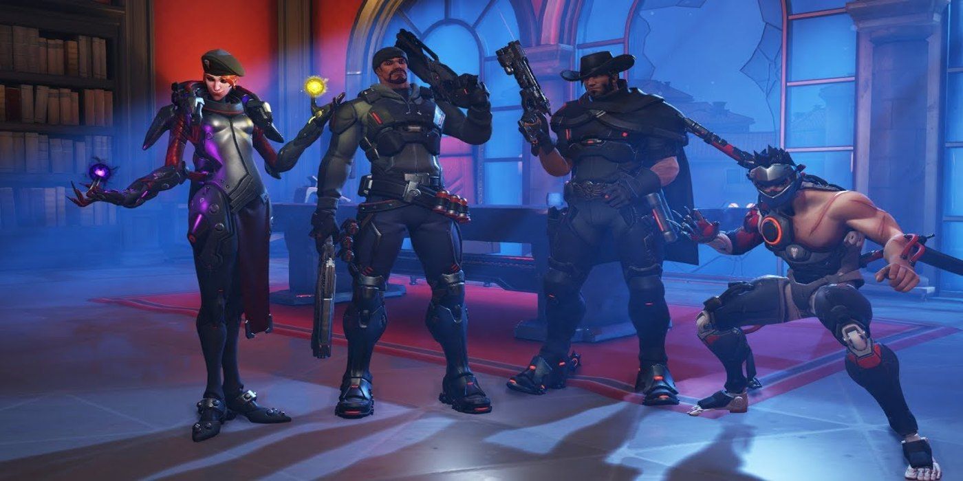 overwatch blackwatch in-game together