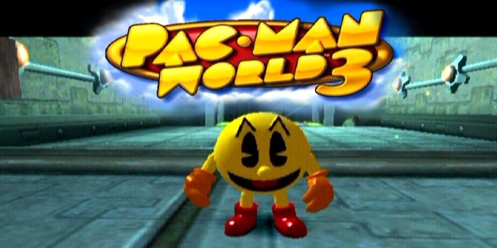 Pac-Man World 3 title image with Pac-Man