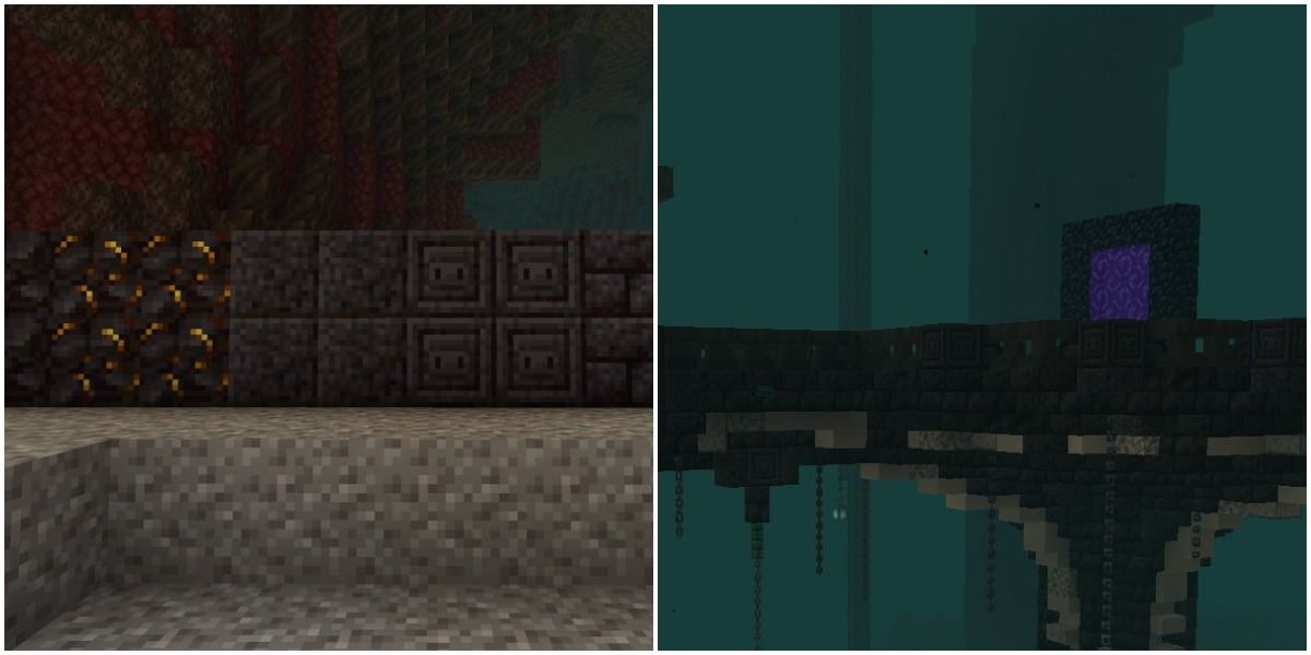 Blackstone Blocks and Blackstone Bridge Minecraft