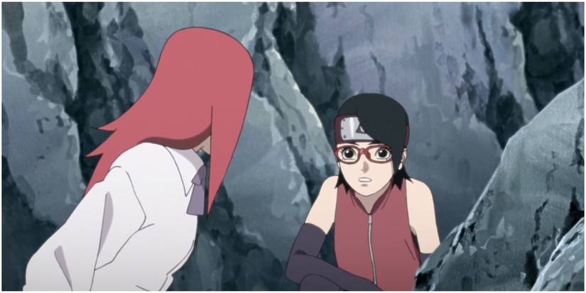 Naruto Boruto Uzumaki Sarada Uchiha Karin