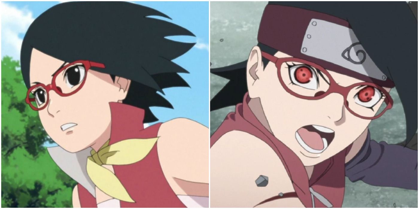 Sarada Uchiha Fights