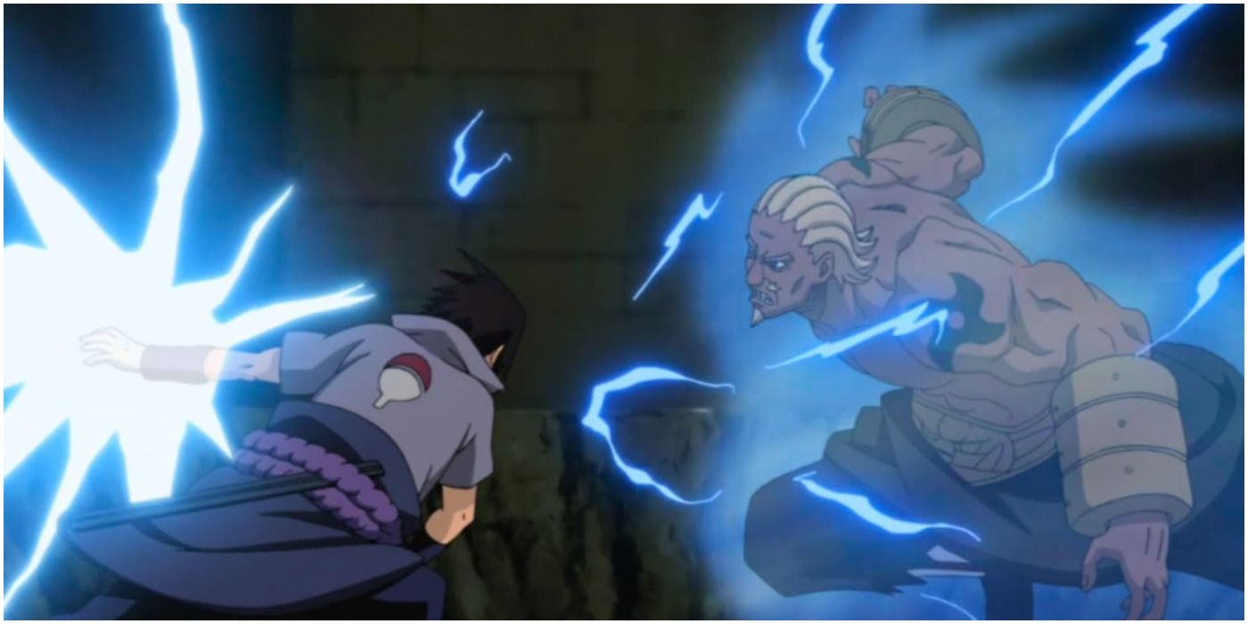 Naruto Sasuke Uchiha Fight Raikage