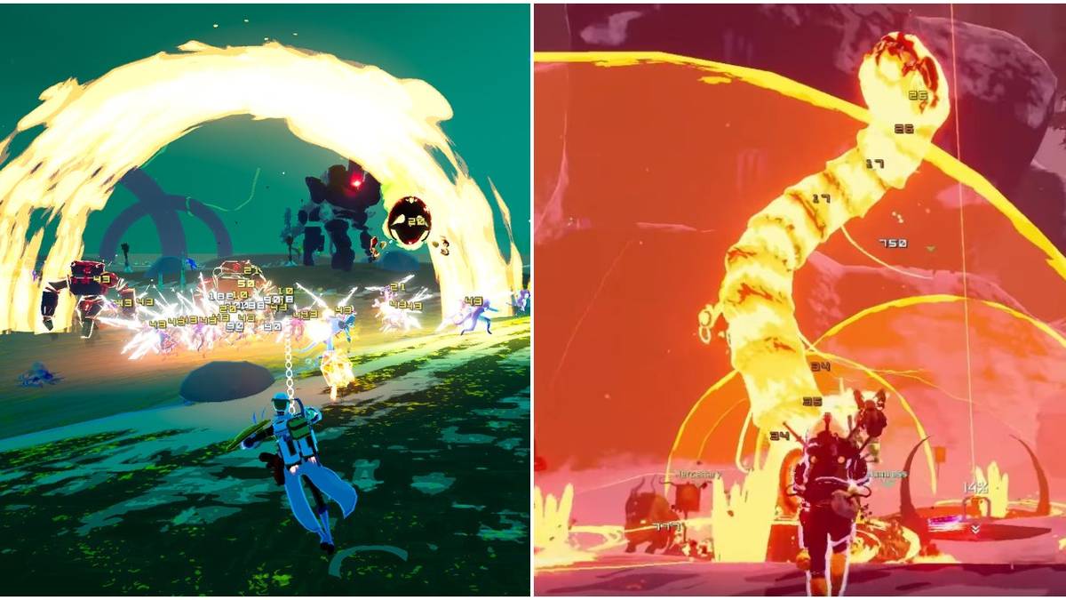 showy attacks in combat