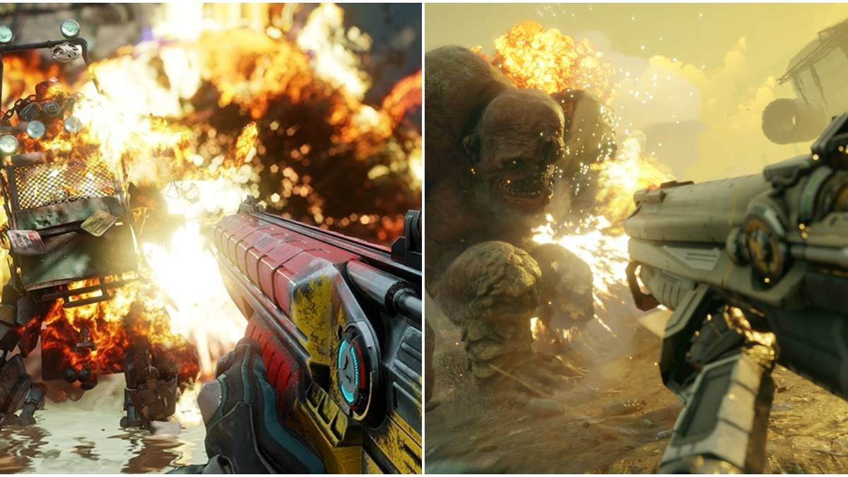 rage 2 battling enemies