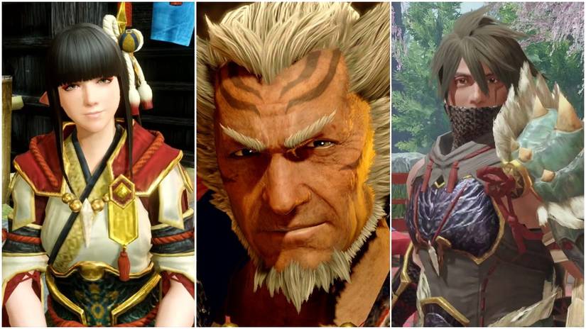 Split Image Of Hinoa, Fugen, & Utsushi