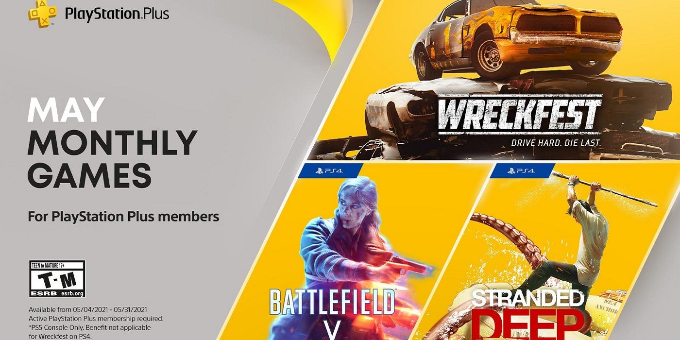 free ps plus games may 2021