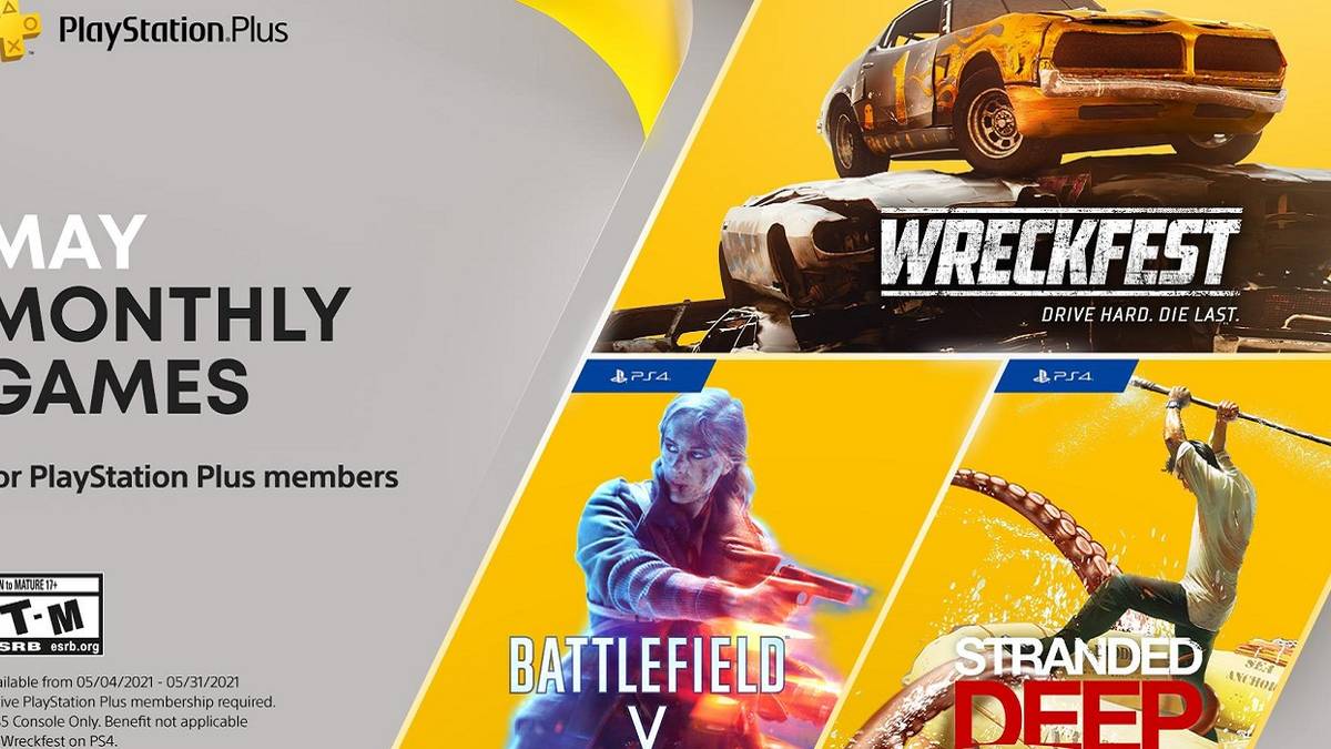 free ps plus games may 2021