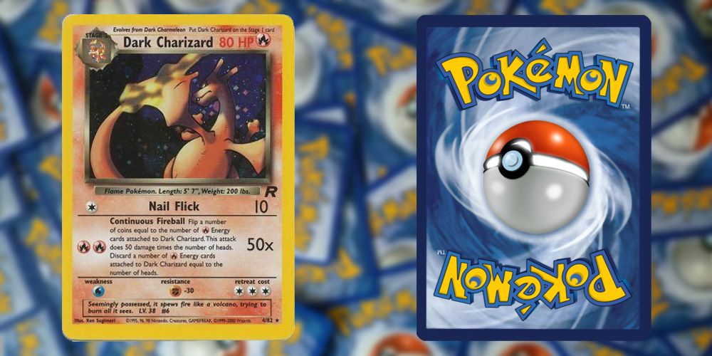 Pokemon cards: Holo Rare Dark Charizard (Team Rocket)