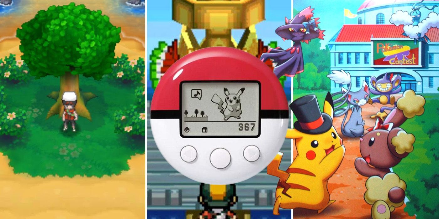 Some of the dropped features from the Pokemon Games