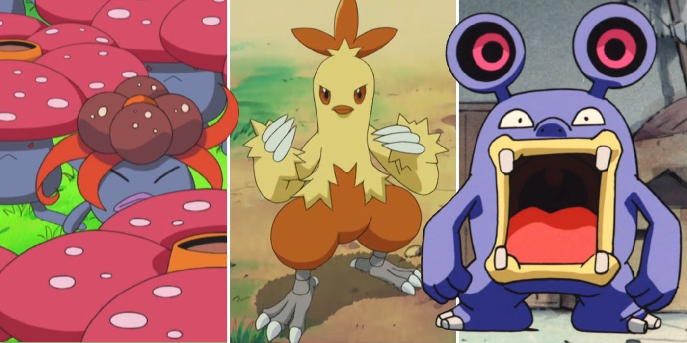 Gloom, Combusken and Loudred (Pokemon)