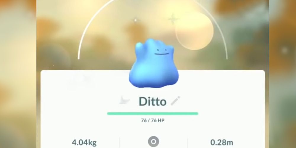 Shiny Ditto in Pokemon GO
