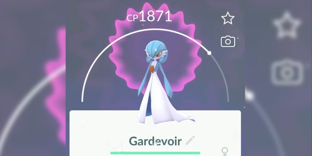 Shiny Gardevoir in Pokemon GO
