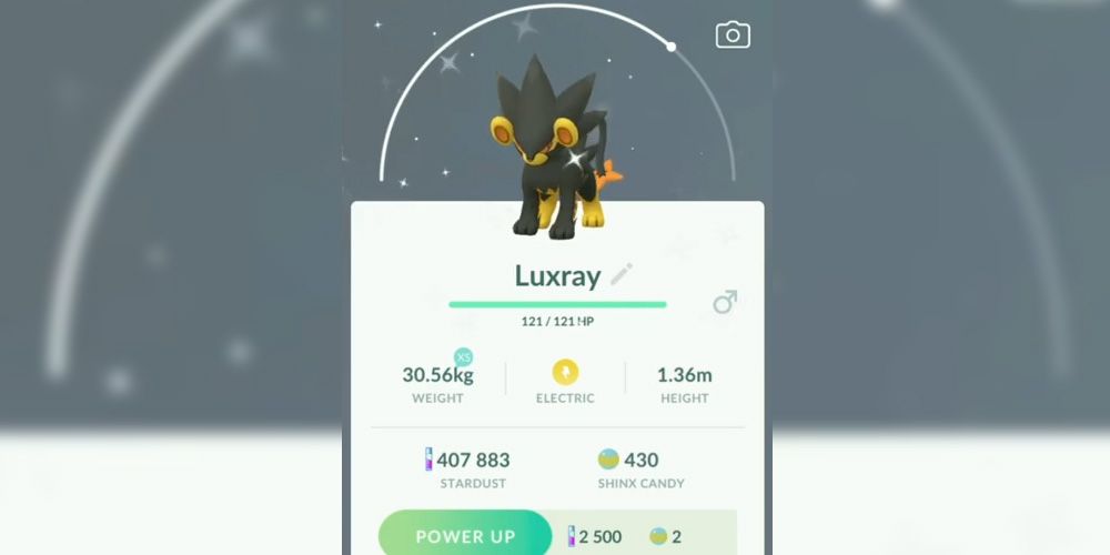 Shiny Luxray in Pokemon GO