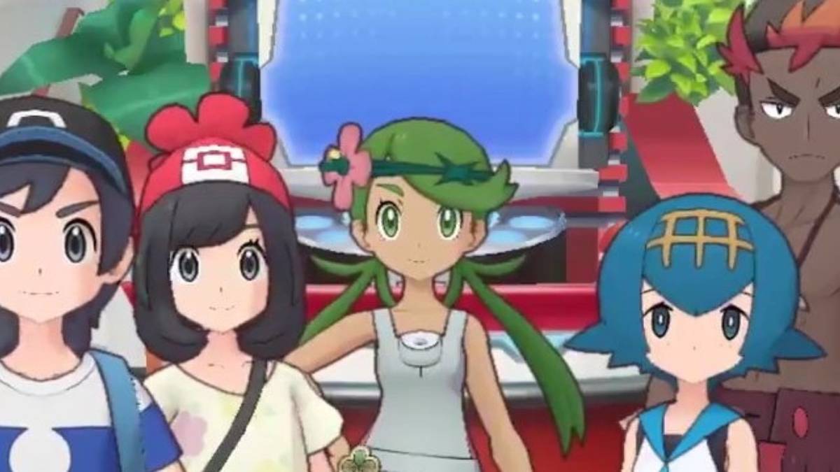 pokemon masters alola characters elio selene lana