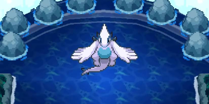 Lugia in Pokemon HeartGold & SoulSilver