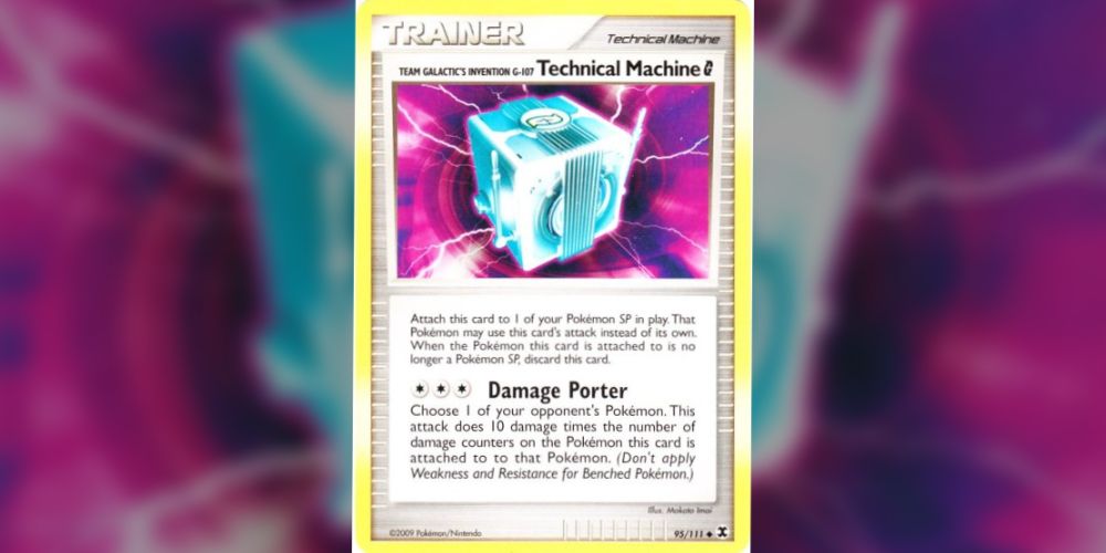 a tm trainer card that can turn the tide in battle.