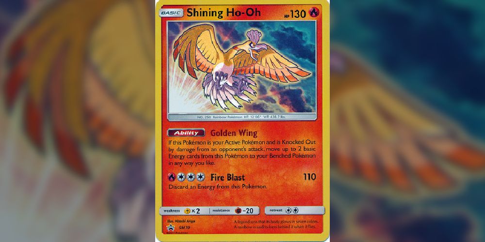 fire pokemon card of a legendary with great moves.