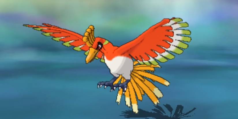 Ho-Oh in Pokemon Ultra Sun