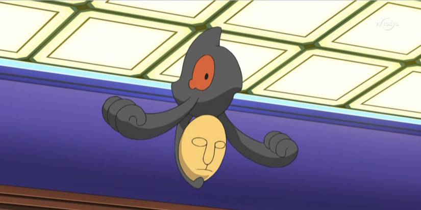pokemon yamask floating under ceiling