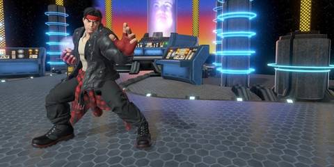 power rangers battle for the grid street fighter ryu angel grove skin